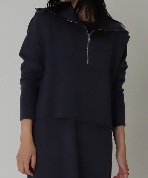 DRESSLAVE ワンピース Sugar Rose / half zip vest dress(ハーフ