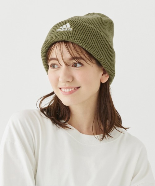【VIP価格】adidas アディダス 3 ストライプ ニット帽 adidas ニット帽 アディダス 帽子 秋冬 メンズ 折り返し 暖かい