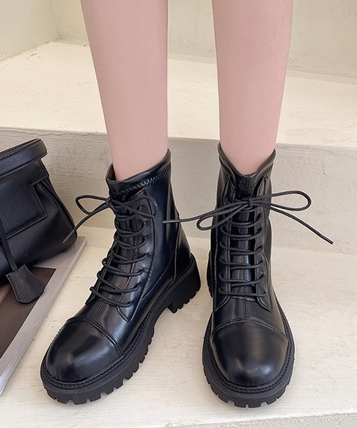miniministore（ミニミニストア） ブーツ ショートブーツ レースアップ