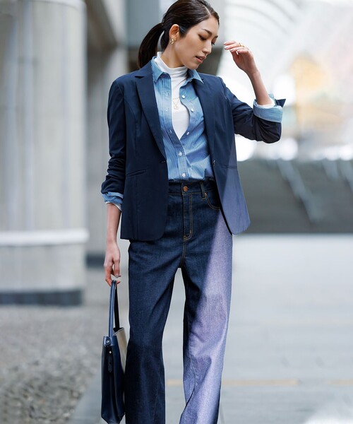 CLASSY.6月号掲載/洗える】23区DENIM コクーンシルエット デニム セール】【CLASSY.6月号掲載/洗える】23区DENIM コクーン