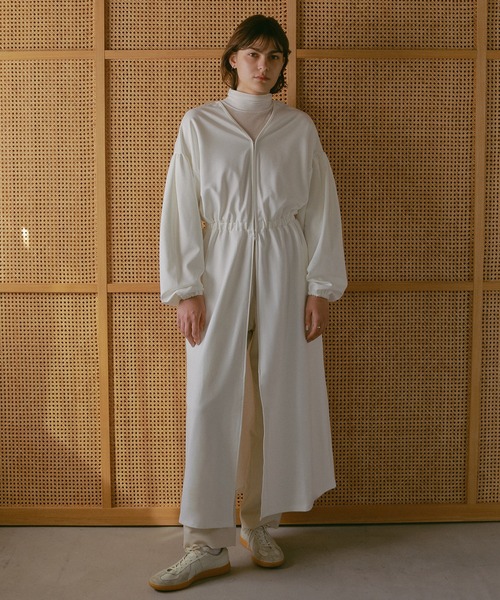 MANOF（マノフ） ワンピース V NECK FRONT ZIP DRESS : ZOZOTOWN Yahoo