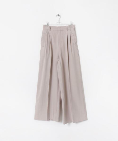 LAATO（ラート） パンツ straight wide tack pants レディース