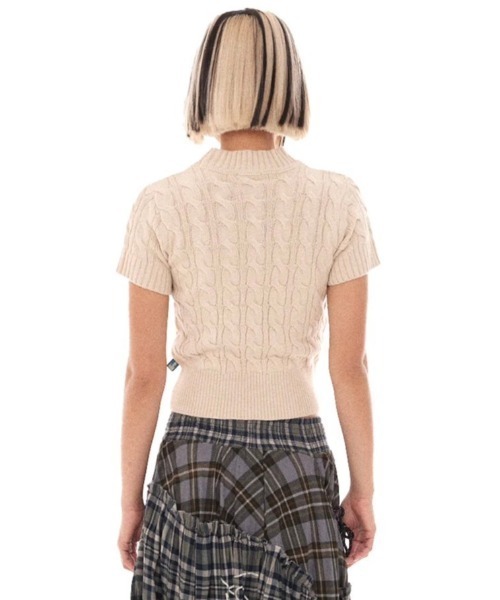ニット セーター 「Basic Pleasure Mode」BARB WIRE KNIT レディース Basic Pleasure Mode ニット セーター 「Basic Mode」BARB WIRE