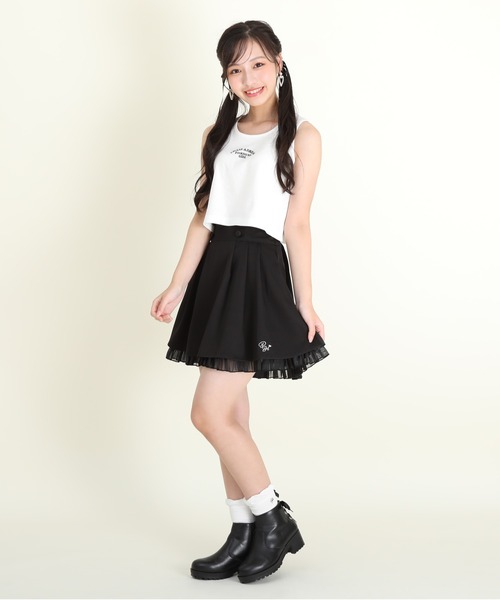 PINKHUNT ブラウス シャツ ピンクハント タンクトップ付きシアー