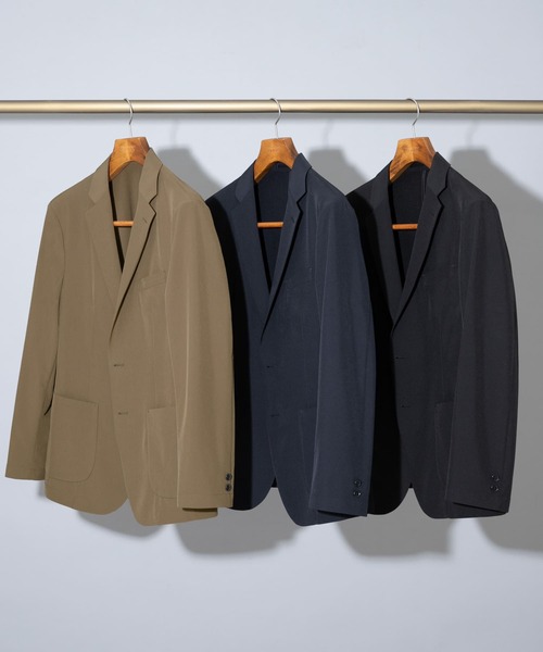 極美品★GLR カジュアルスーツ カーキ S位 ストレッチ◎ デニム調 URBAN RESEARCH DOORS カジュアルスーツ 「イージーケア」LIFE
