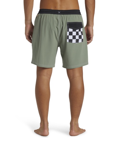 再値下げ!!  シグゼーン　メンズサーフトランクス　32inch Quiksilver 水着 ORIGINAL STRAIGHT LE/クイックシルバー