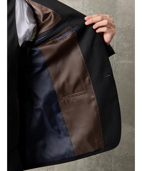ARTISAN アルチザン　スリーピーススーツ　玉虫色　光沢 Perfect Suit FActory（パーフェクト スーツ ファクトリー