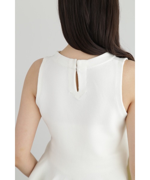 「JILL STUART」 ノースリーブニット FREE レッド レディース 楽天市場】【SALE／80%OFF】◇リブドノースリーブトップ JILL