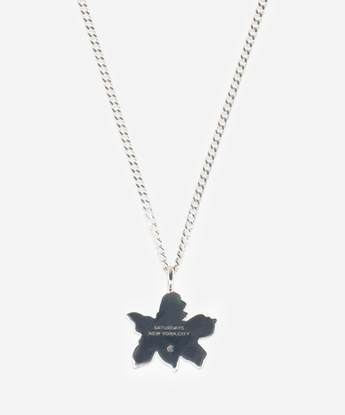 Saturdays NYC ネックレス CAMERON STUDIO X SNYC FLOWER PENDANT 