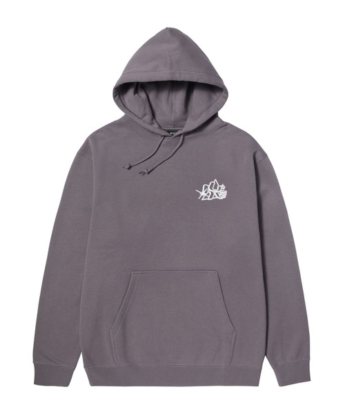 ハフ グレー M HUF SET TT HOODIE ハフ パーカー メンズ 正規取扱店 : FAMILY