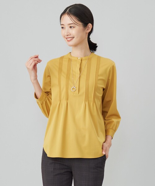 tシャツ トリコット ピンタック カットソー レディース tシャツ トリコット ピンタック カットソー レディース