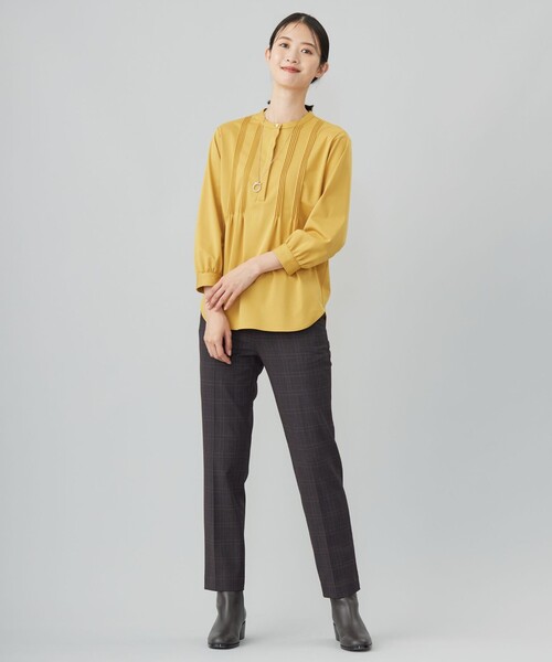 tシャツ トリコット ピンタック カットソー レディース tシャツ トリコット ピンタック カットソー レディース