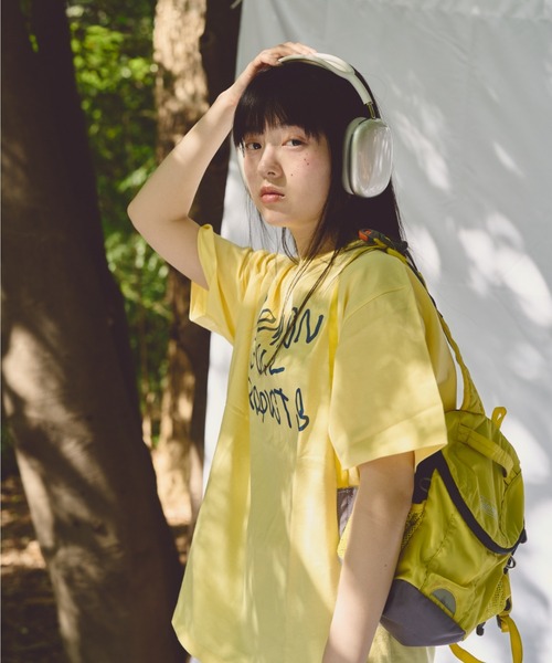 common gull products tee イエロー common gull products. シャツ ブラウス products tee
