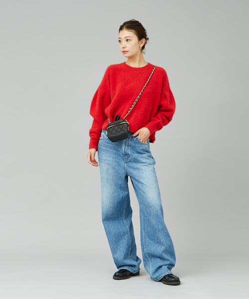 【RED CARD TOKYO】 ワイドデニムパンツ 23 Dakota別注 RED CARD TOKYO ジーンズ デニム デニムパンツ 「RED CARD