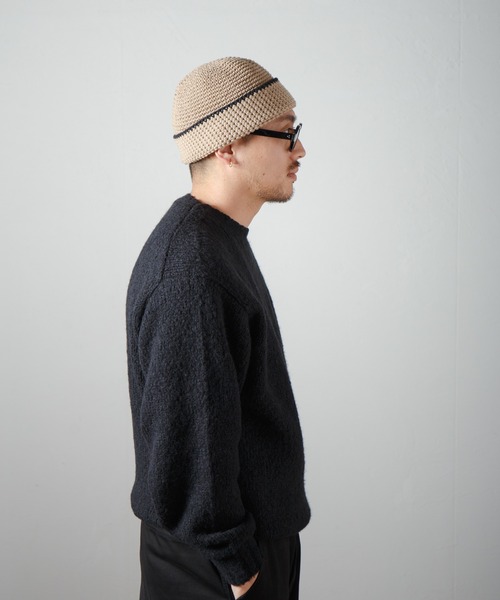 RACAL ニット帽 ニットキャップ Hand Knitting Crusher Cap
