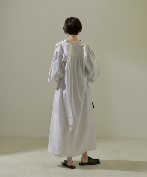 SALON adam et rope' シャツワンピース 「ZOZOTOWN限定