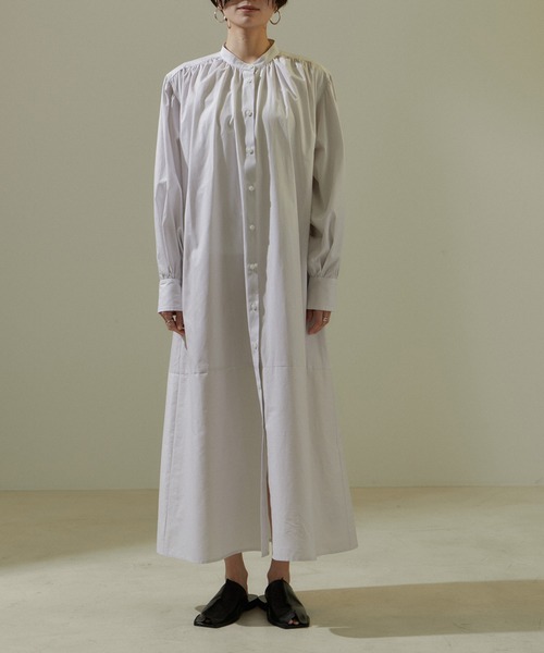 SALON adam et rope' シャツワンピース 「ZOZOTOWN限定