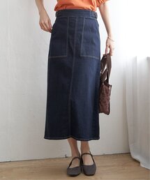 定価25.000円　新品　スカート　Iライン mily bilet】魅力的なシルエット！フルジップIラインスカート
