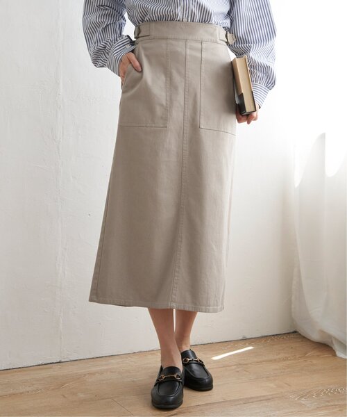 ikka スカート ストレッチIラインスカート : ZOZOTOWN Yahoo!店