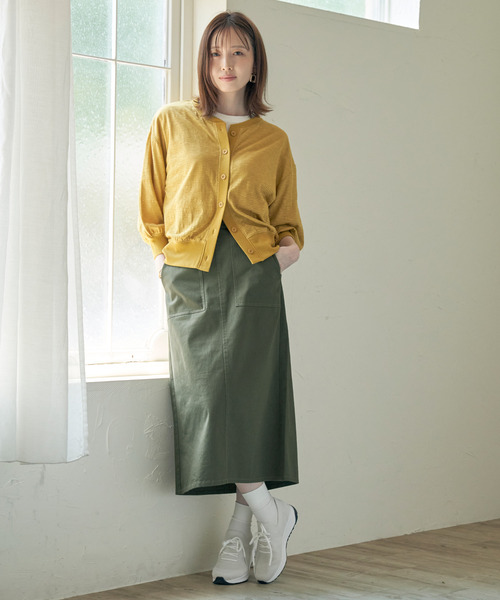 ikka（イッカ） スカート 「雑誌InRed10月号掲載」ストレッチIライン