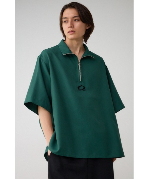 AURALLE  ハーフジップTシャツ AURALEE＞ハーフジップ Tシャツ