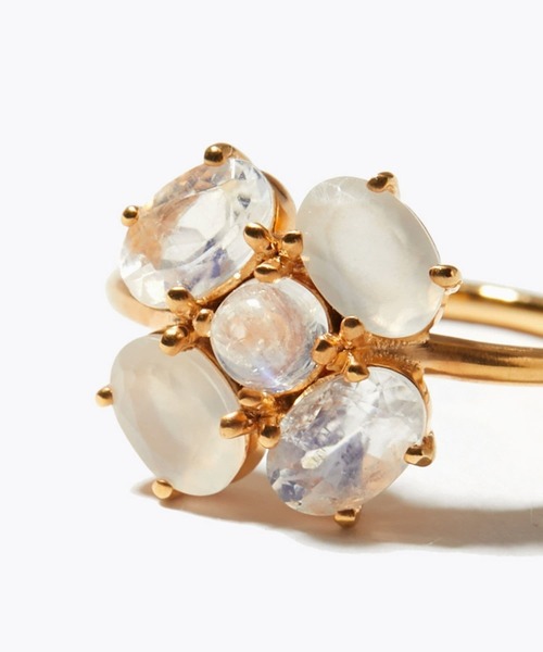 ARTIDA OUD 指輪 リング 「eden」 レインボームーンストーン ムーン