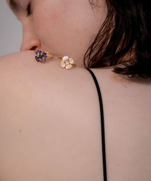 ARTIDA OUD 指輪 リング 「eden」 レインボームーンストーン ムーン