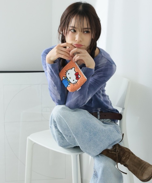 ロラライハリス Cat Ladies大きなポーチバックとミニポーチset 大きなあめ玉のロラライハリスのポーチ！ポシェット！ミニバック