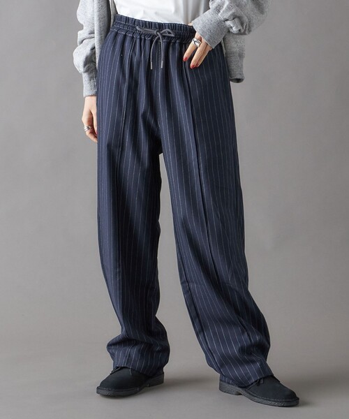 SHIPS（シップス） パンツ SHIPS NINE CASE:ストライプ パンツ