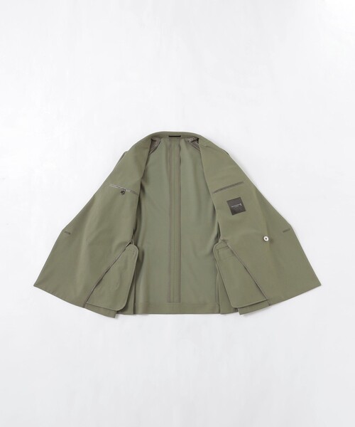 ジャケット テーラードジャケット パワーストレッチ4Bダブルブレステッドジャケット メンズの画像