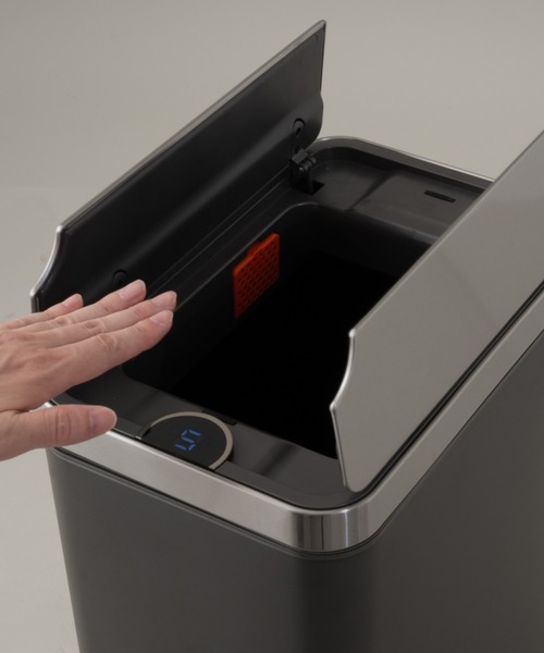 東京家具 ゴミ箱 ダストボックス バタフライ式 センサーオープン