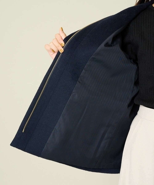 a.v.v（アー・ヴェ・ヴェ） ノーカラーコート コート ノーカラーコート