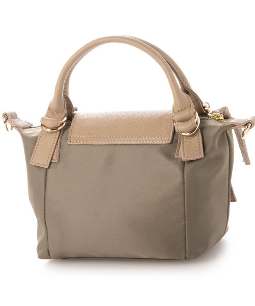 Perche 2wayショルダーバッグ 【新品・未使用】 perche（ペルケ） ショルダーバッグ バッグ perche / ナイロン×牛革