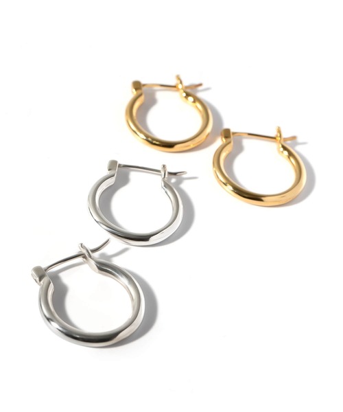 ピアス 金属アレルギー対応 シルバー925 フープ 「orifar-hoop オリ