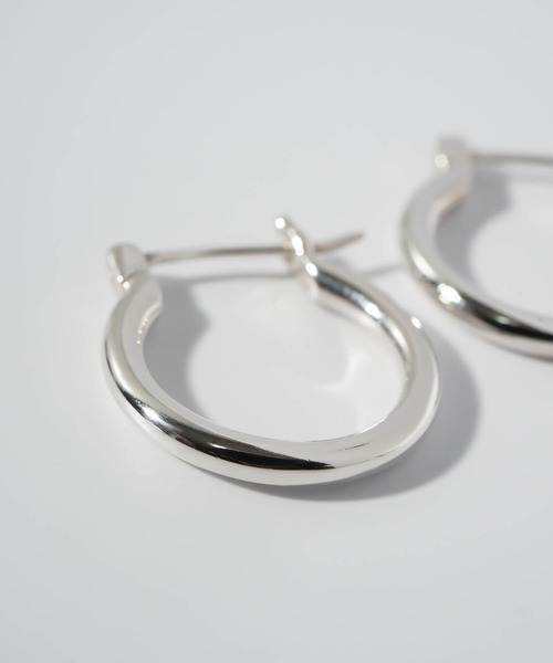 ピアス 金属アレルギー対応 シルバー925 フープ 「orifar-hoop オリ