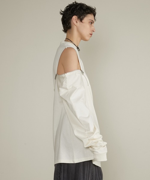 トップス Prank Project Asymmetrical Draping Bare Asymmetrical Draping Bare Top
