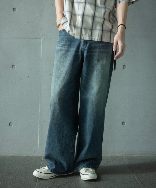 RATTLE TRAP（ラトルトラップ） ワイドパンツ ジーンズ 「WEB限定/12oz