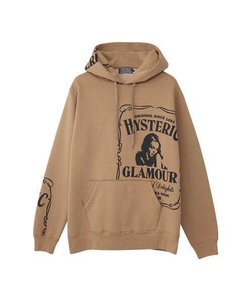 HYSTERIC GLAMOUR パーカー HYS WHISKY メンズ : ZOZOTOWN Yahoo!店  