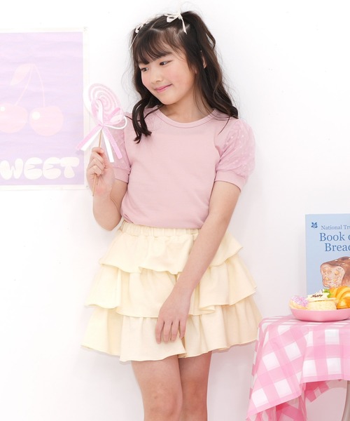 Bee des Bee スカート フリルスカート キッズ 子供服 女の子