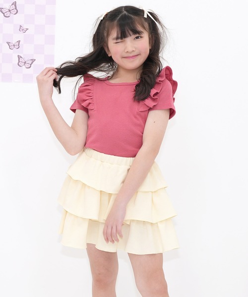 Bee des Bee スカート フリルスカート キッズ 子供服 女の子