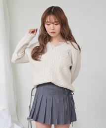 値下げレリアン13＋ 取り外し可の襟と袖口 綺麗な紫Vセーターゆったりめ15でも 値下げレリアン13＋ 取り外し可の襟と袖口 綺麗な紫Vセーター