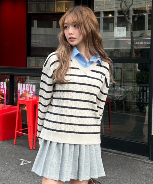 FOXEY 白襟(取り外し可)ニット FOXEY フォクシー ブラック 白襟 半袖ニット カットソー - メルカリ