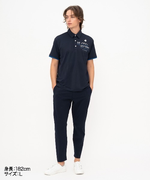 ルコックスポルティフ接触冷感ポロシャツ le coq sportif ルコックスポルティフ ゴルフウェア ポロシャツ