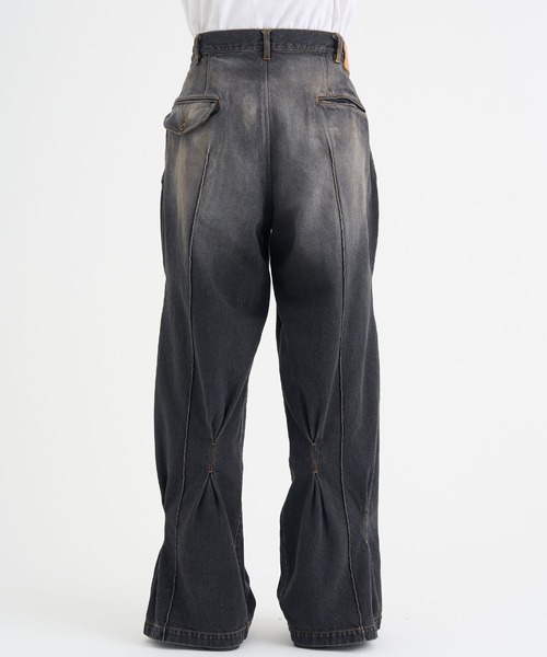 KHOKI（コッキ） ジーンズ 「KHOKI / コッキ」Pleat-design denim