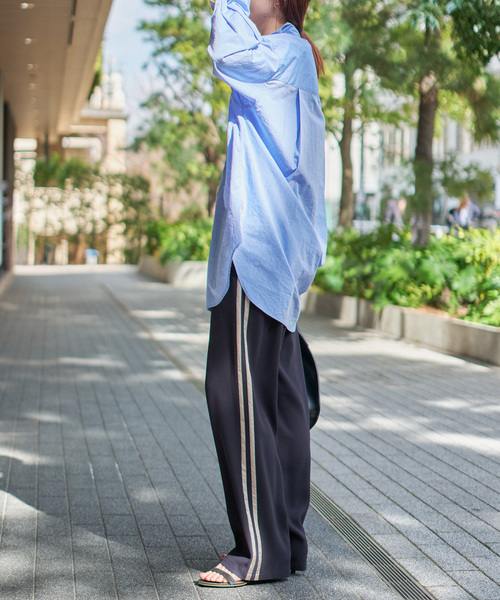 adidas Spick & Span トラックパンツ　s Spick＆Span パンツ サテンライントラックパンツ レディース