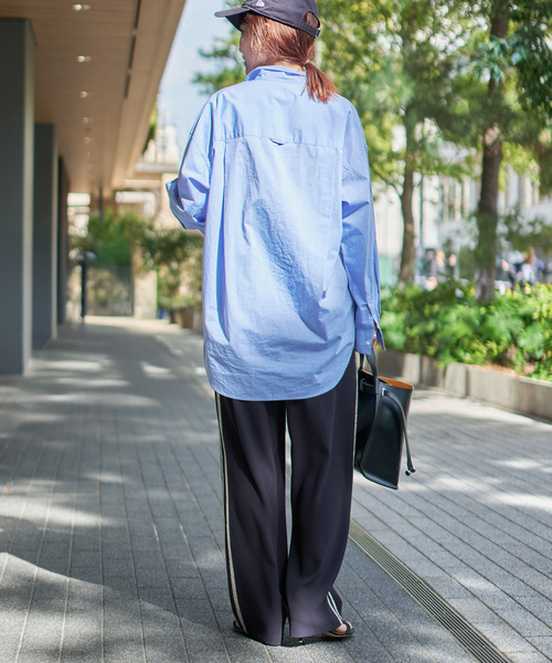 クールな価格でホットなピック Spick＆Span パンツ サテンライントラックパンツ レディース パンツ