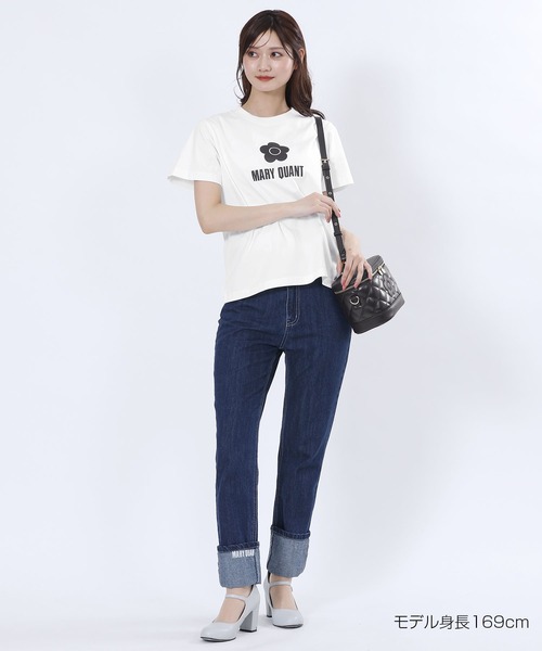 マリークワント　Tシャツ　半袖シャツ　プルオーバー　ロゴデイジー【新品未使用】 楽天市場】デイジーロゴジャカード プルオーバー／マリー