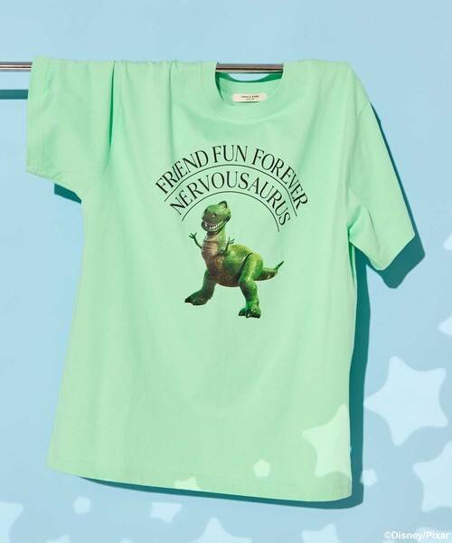 FREAK'S STORE tシャツ 「TOYSTORY」 REX/フロントプリント T