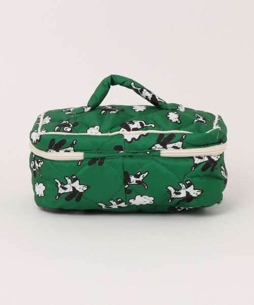 CERCA ポーチ Pochi Pouch/「2サイズ展開」グリーンDog柄