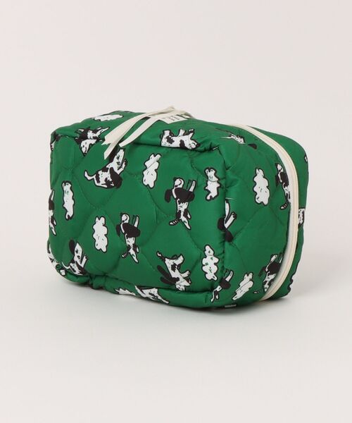 CERCA ポーチ Pochi Pouch/「2サイズ展開」グリーンDog柄